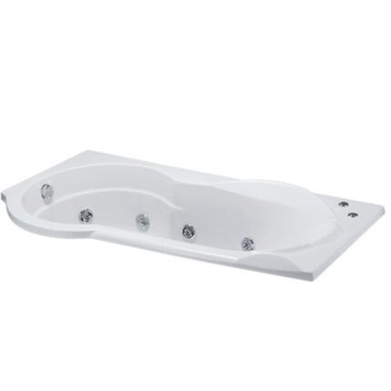 Bồn tắm CAESAR MT3180AL/AR Massage xây 1.8M