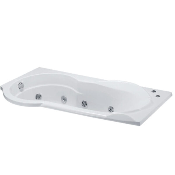 Bồn tắm CAESAR MT3180AL/AR Massage xây 1.8M