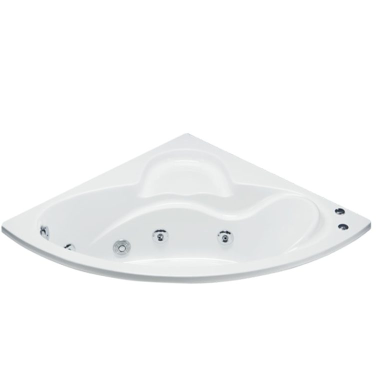 Bồn tắm Caesar MT5120A Massage xây góc 1.2M