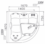 bon tam massage doi chan yem caesar mt5165