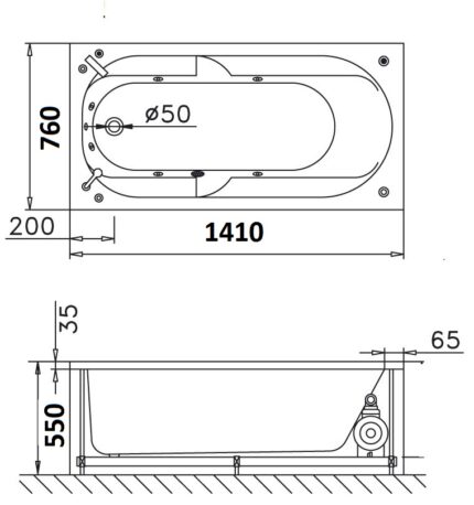 bon tam massage xay 1 4m caesar mt0640