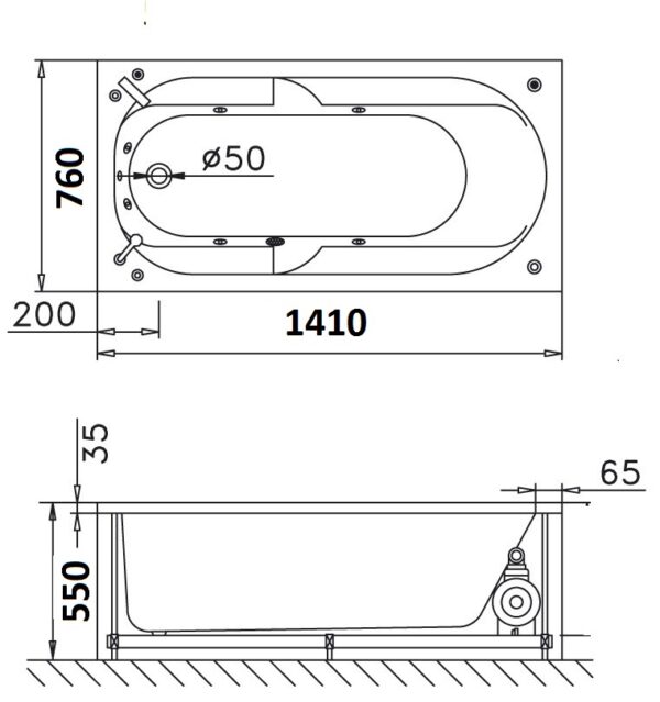 bon tam massage xay 1 4m caesar mt0640