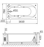 bon tam massage xay 1 6m caesar mt0460