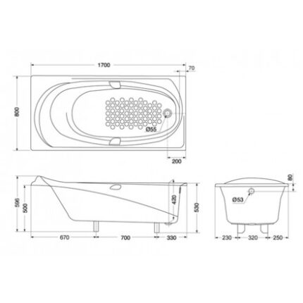 bon tam toto ppyk1710zlhpep db501r 2b 2