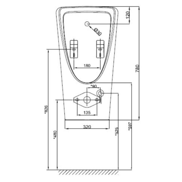 bon tieu nam american standard wp 6519dc wp 6519ac lynbrook cam ung treo tuong pin dien