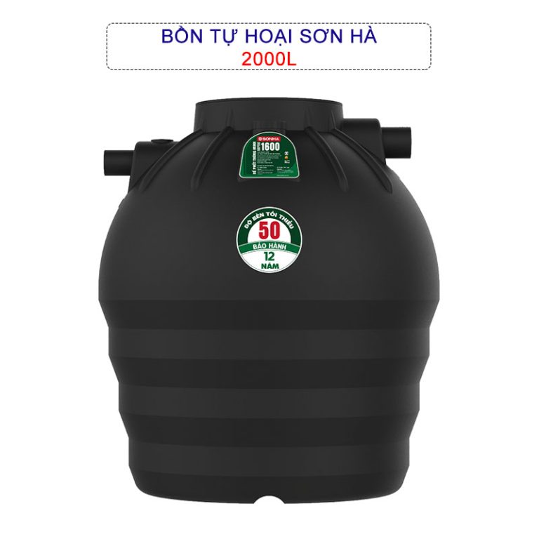 Bồn tự hoại Septic SƠN HÀ 2000L 06ST2000