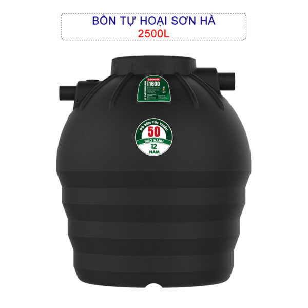 Bồn tự hoại Septic SƠN HÀ 2500L 06ST2500