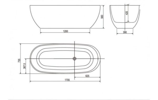 btas9761 ban ve ky thuat bon tam da dat san american standard