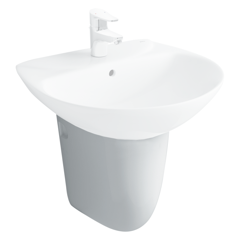 chan chau rua mat lavabo inax l 288vc lung