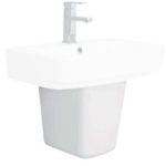 Chân chậu lavabo VIGLACERA V50 lửng treo tường