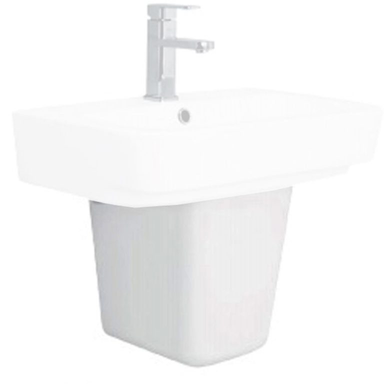 Chân chậu lavabo VIGLACERA V50 lửng treo tường