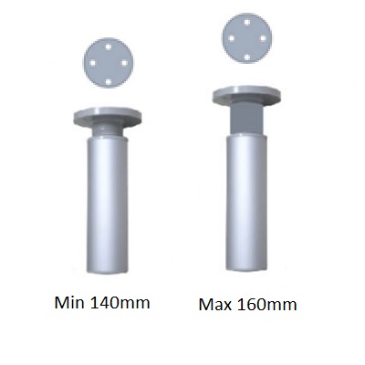 Chân tủ lavabo CAESAR EH-14