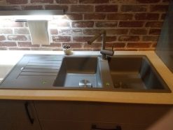 chau bep da blanco zia 8s alu metallic