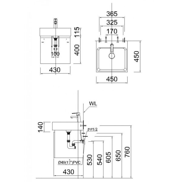 chau lavabo caesar lf5255 dat ban 3
