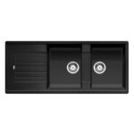 Chậu rửa bát đá BLANCO BLANCOZIA 8S 565.76.359 2 hố 1 bàn