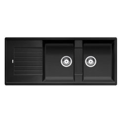 Chậu rửa bát đá BLANCO BLANCOZIA 8S 565.76.359 2 hố 1 bàn