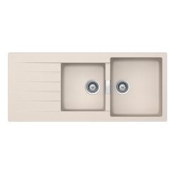 Chậu rửa bát đá HAFELE HS19-GED2S80 570.35.470 2 hố 1 bàn