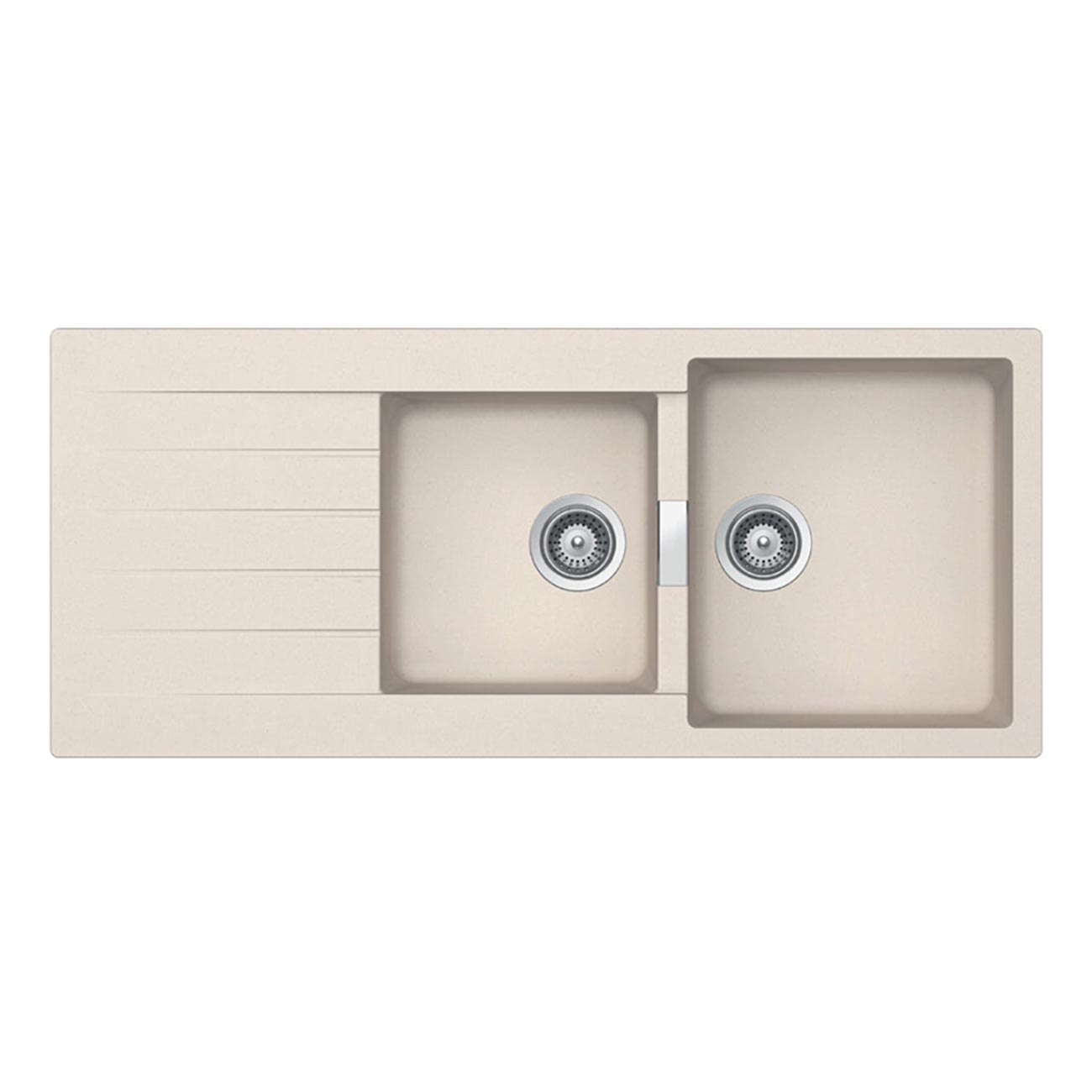 Chậu rửa bát đá HAFELE HS19-GED2S80 570.35.470 2 hố 1 bàn