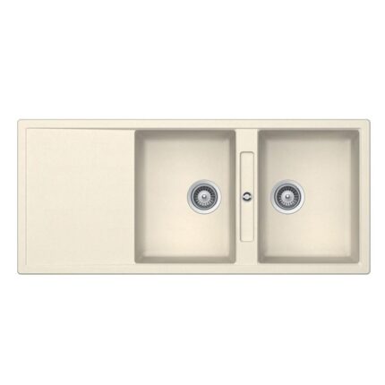 Chậu rửa bát đá Hafele HS20-GKD2S80 570.33.430 2 hố 1 bàn