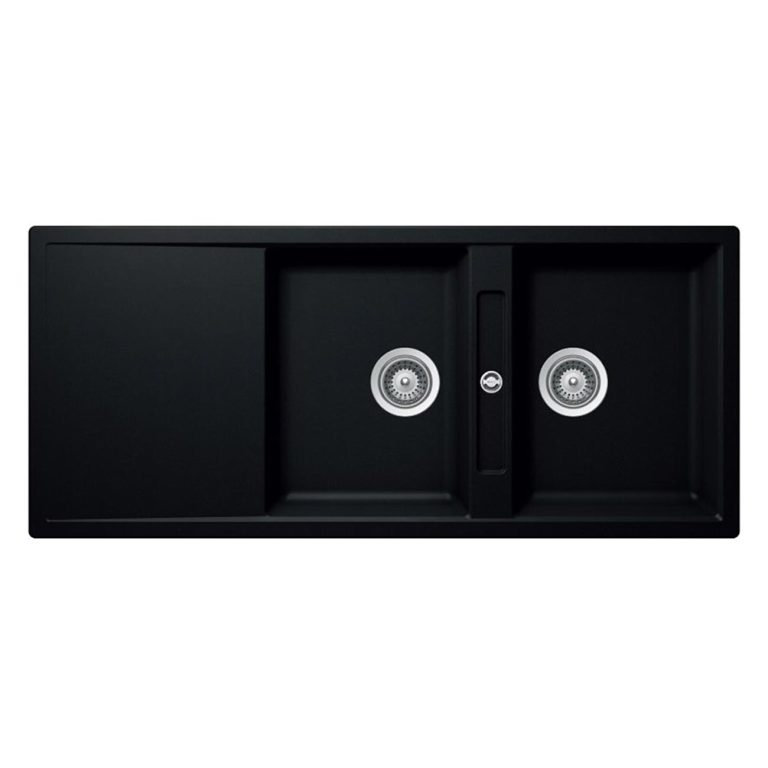 Chậu rửa bát đá Hafele HS20-GKD2S80 570.33.330 2 hố 1 bàn