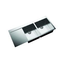 Chậu rửa bát inox Faster FS 11046HL dương bàn 2 hố 1 bàn