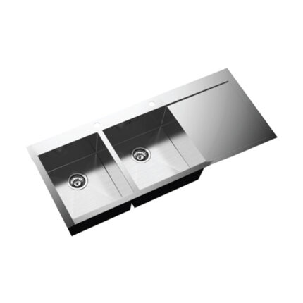 Chậu rửa bát inox Faster FS-11650HM dương bàn 2 hố 1 bàn