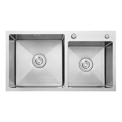 chau rua bat inox bauer bs 8143s bs8143s duong ban 2 ho