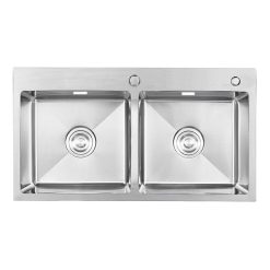 chau rua bat inox bauer bs 8245hm bs8245hm duong ban 2 ho