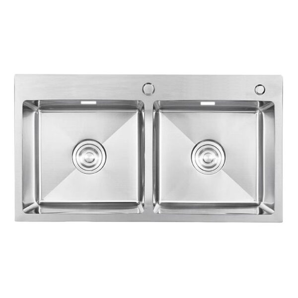 chau rua bat inox bauer bs 8245hm bs8245hm duong ban 2 ho