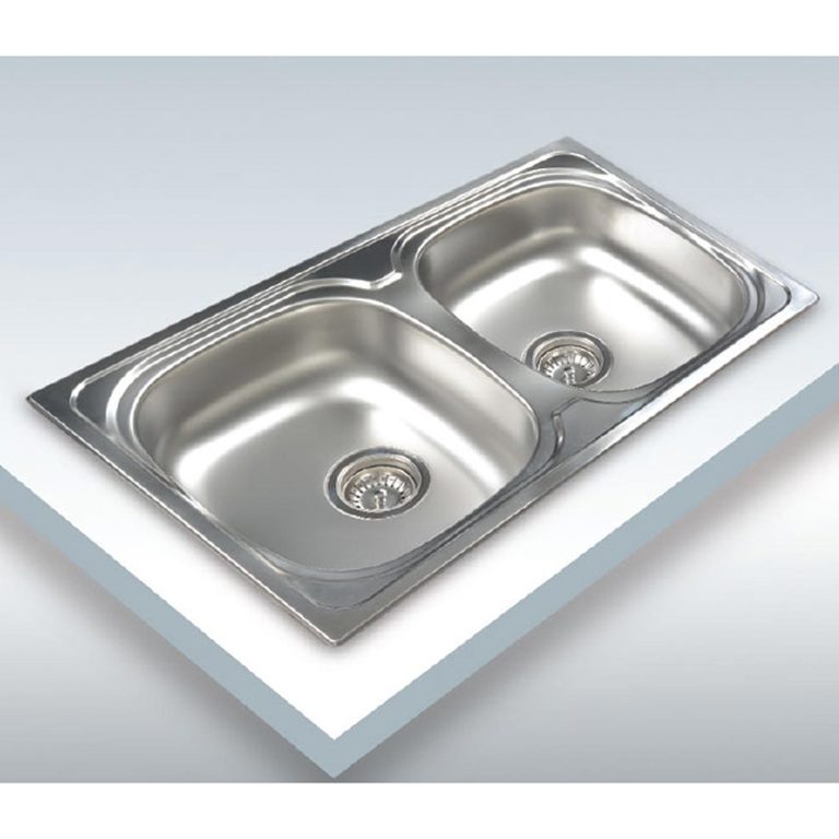 chau rua bat inox cata c 2 duong ban 2 ho