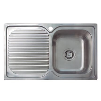 Chậu rửa bát inox Cata CD-1 DER UNIT dương bàn 1 hố 1 bàn