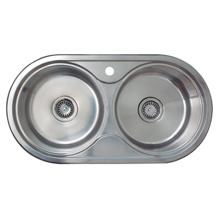 Chậu rửa bát inox Cata R-2 AG UNIT dương bàn 2 hố