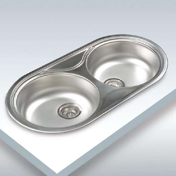 chau rua bat inox cata r 2 duong ban 2 ho