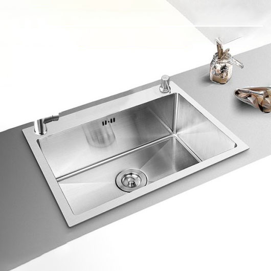 Chậu rửa bát inox FASTER FS 6045HM dương bàn 1 hố