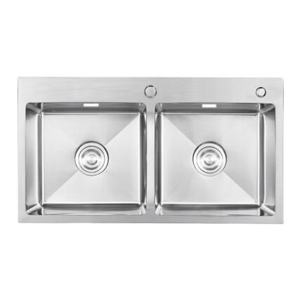 chau rua bat inox faster fs 7843hms duong ban 2 ho