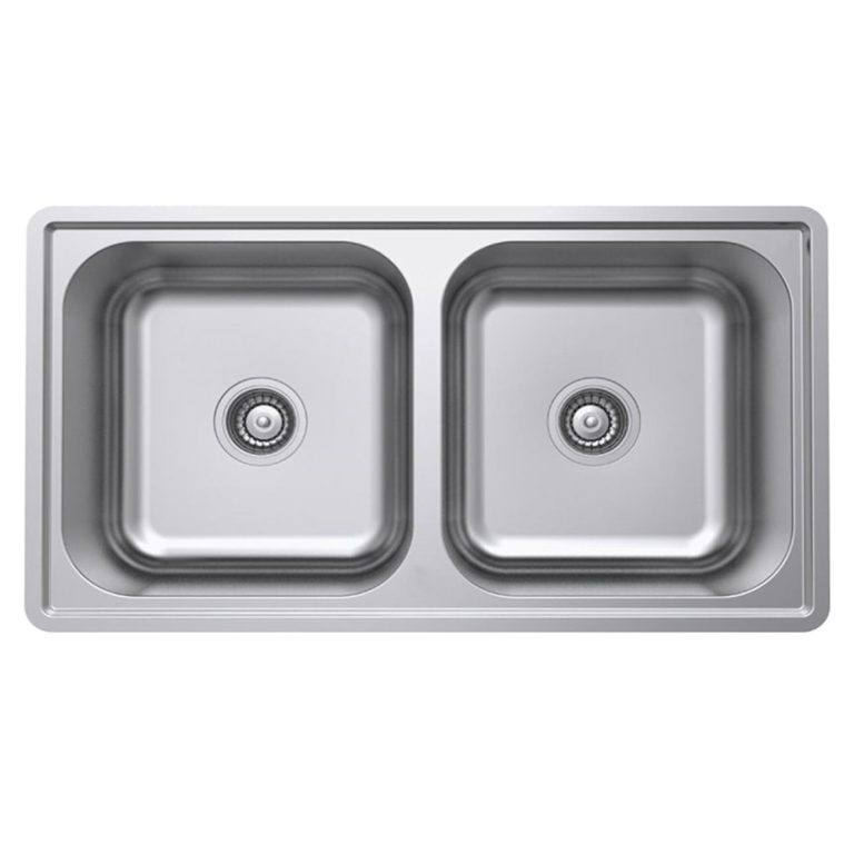 Chậu rửa bát inox Hafele HS20-SSN2R90M 567.20.493 2 hố