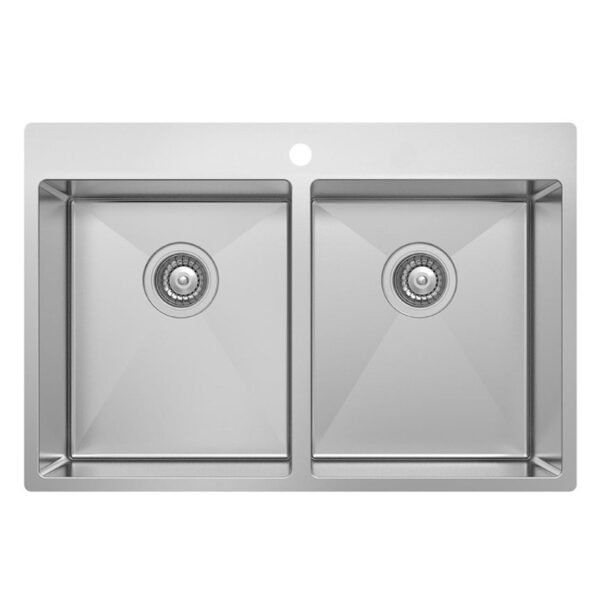 Chậu rửa bát Inox Hafele HS20-SSN2S90 567.20.537 2 hố