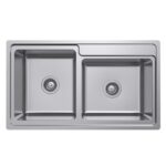 Chậu rửa bát Inox Hafele HS20-SSN2S90L 567.20.546 2 hố