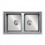 Chậu rửa bát inox KONOX Turkey Beta 860 2 hố