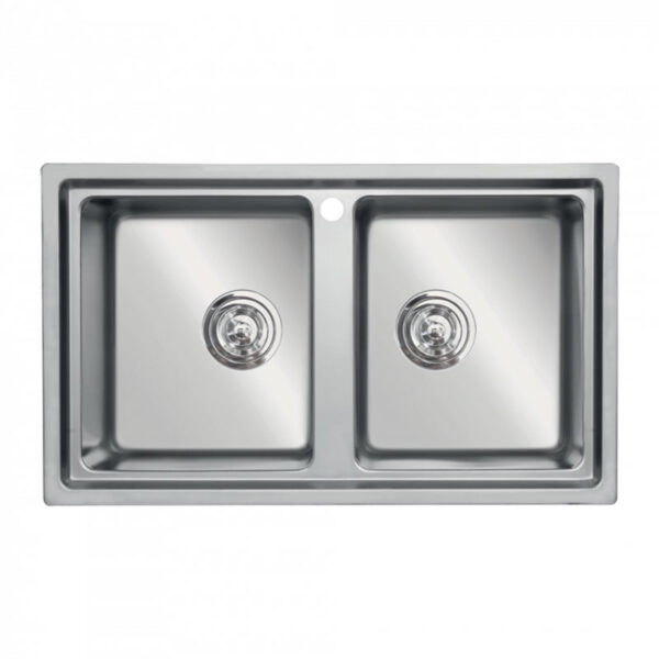 Chậu rửa bát inox KONOX Turkey Beta 860 2 hố