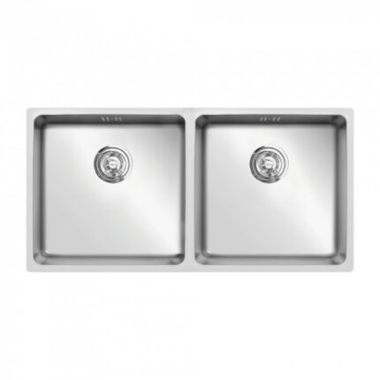 Chậu rửa bát inox KONOX CUBE 7544DU 2 hố