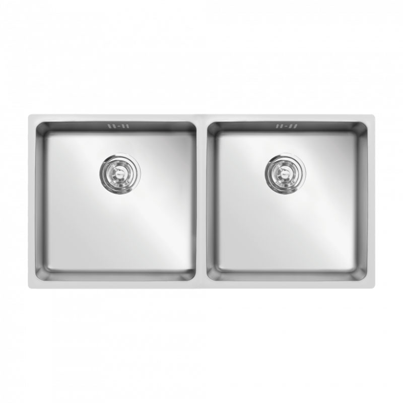 Chậu rửa bát inox KONOX CUBE 7544DU 2 hố