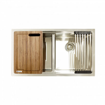 Chậu rửa bát inox KONOX KN8046DUB 2 hố