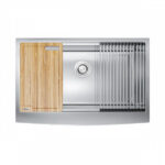 Chậu rửa bát inox KONOX KN8051AS Curve 1 hố