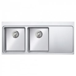 Chậu rửa bát inox KONOX Turkey Miro 1160 2 hố 1 bàn