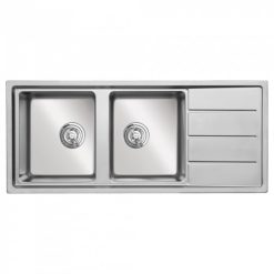 Chậu rửa bát inox KONOX Turkey Beta 1160 2 hố 1 bàn phải