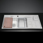 chau rua bat inox malloca ms 8817 n