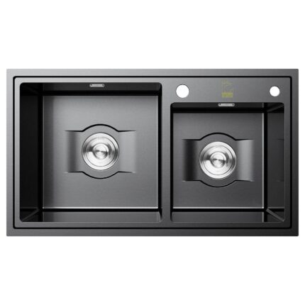 chau rua bat inox roslerer rl04 688 nano lech duong ban 2 ho