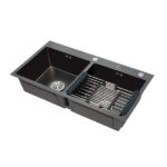 chau rua bat inox roslerer rl04 7843 nano can duong ban 2 ho