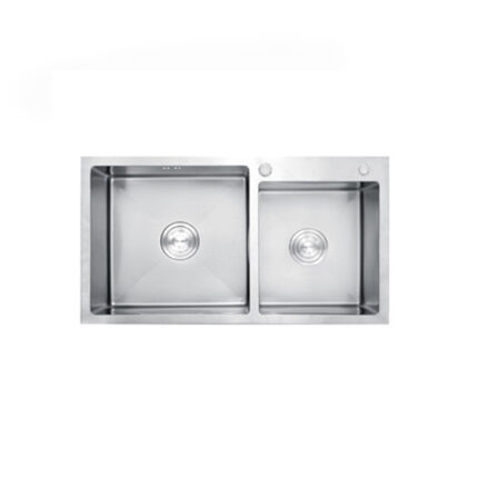 chau rua bat inox roslerer rl04 8245 lech duong ban 2 ho